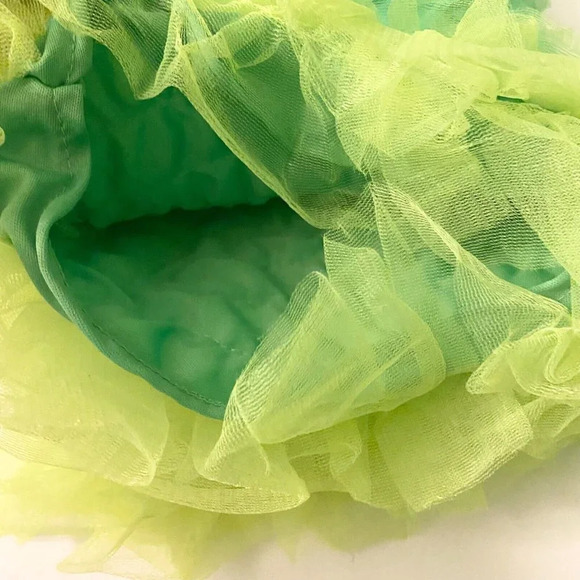 Spirit Halloween Rave Boot Covers Green Festival Costume Cosplay - Picture 7 of 10